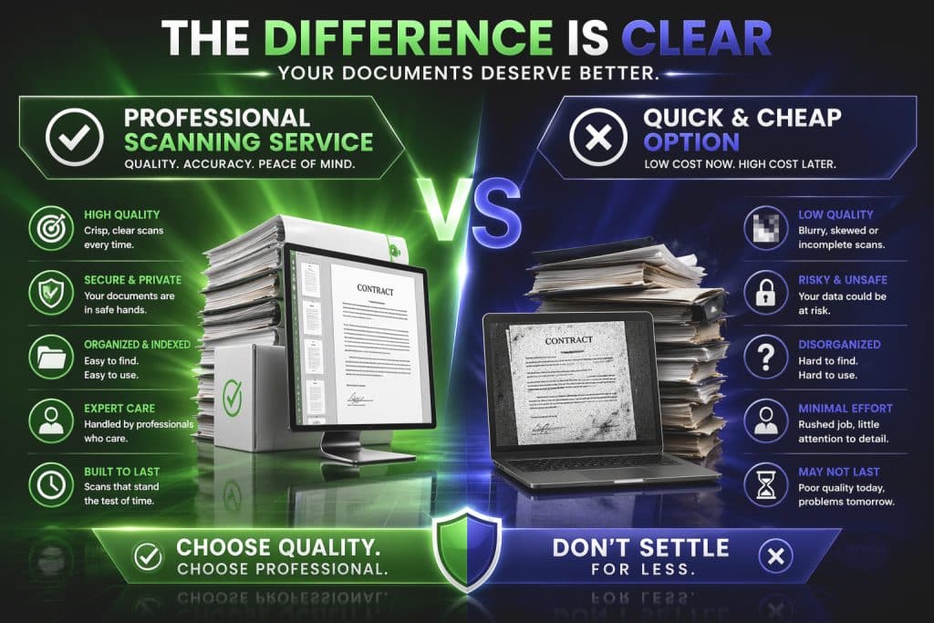 Professional Scanning Services