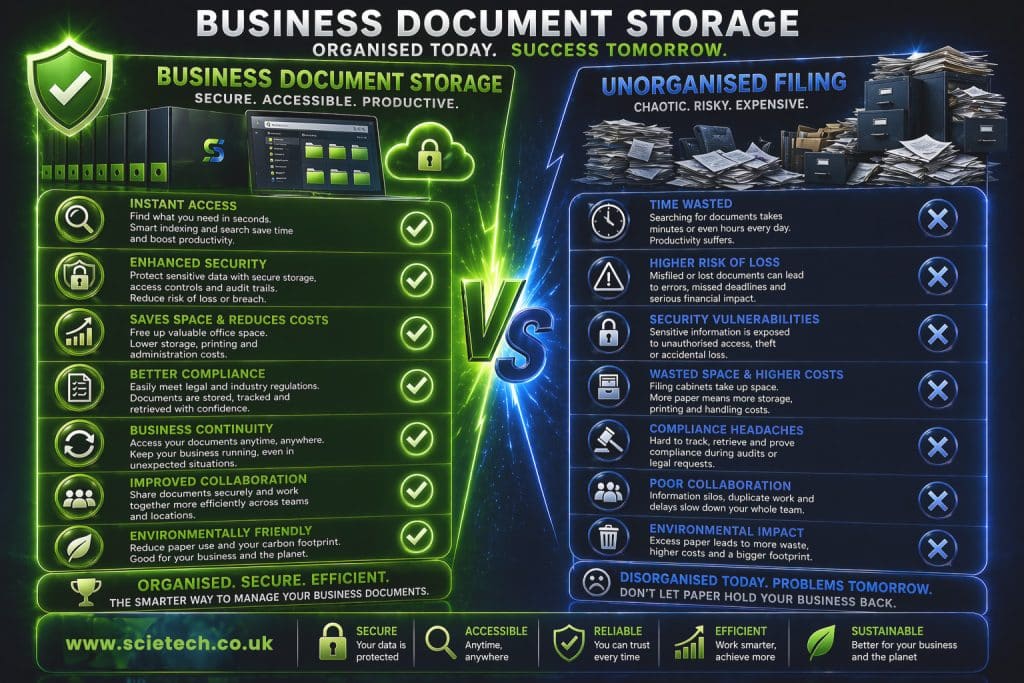 business document storage