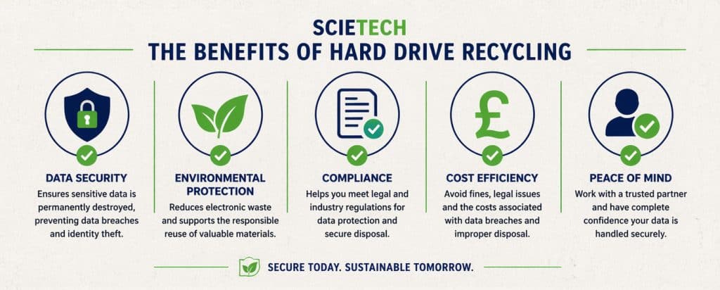 benefits of hard drive recycliing